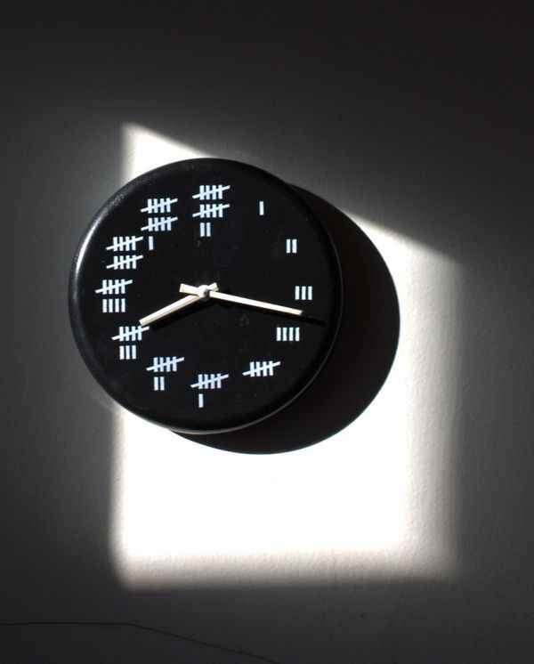 Time is tapping on my forehead