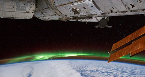 Aurora Australis (NASA, International Space Station, 09/15/11)