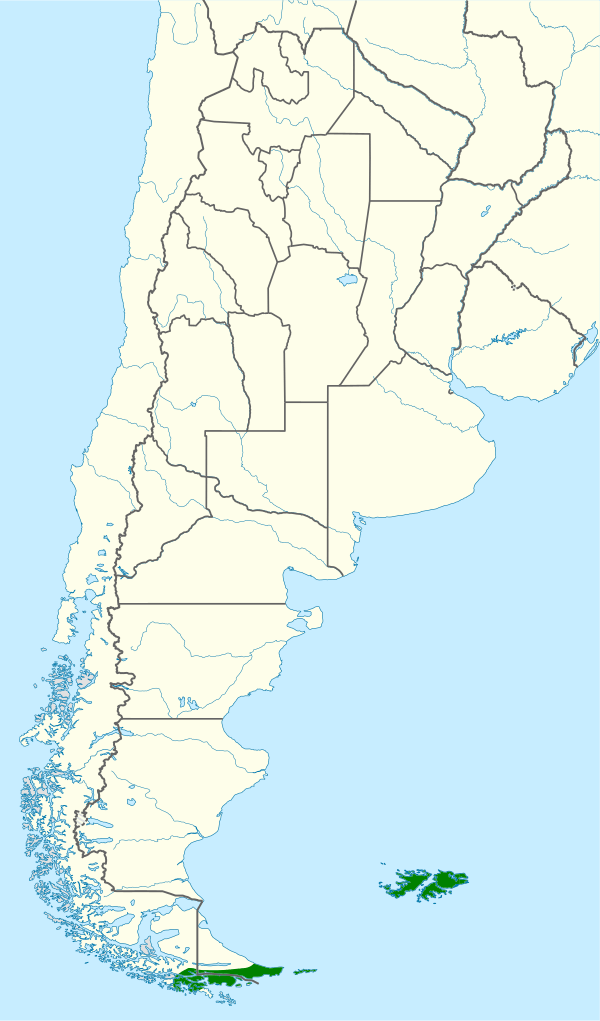 Phalcoboenus australis map