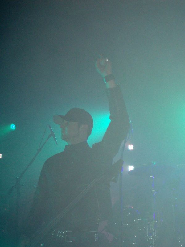 Gaz from Pendulum live hertfordshire Uni