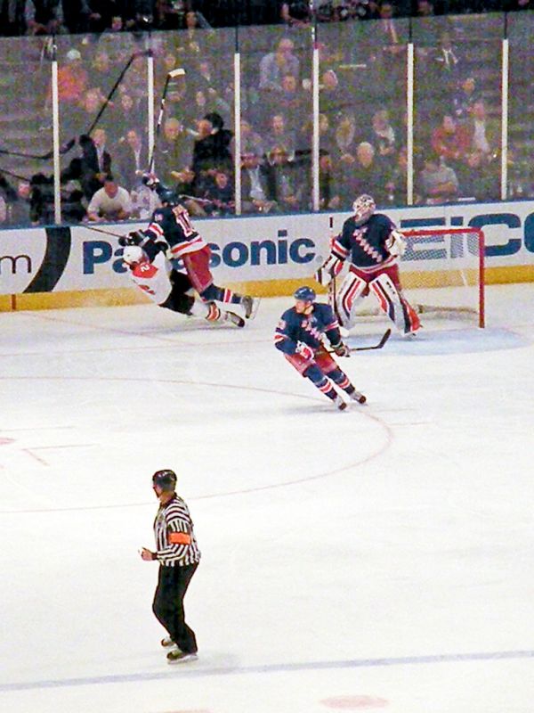 New York Rangers vs. Philadelphia Flyers 4.9.09