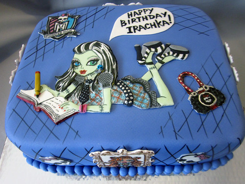 Monster High Frankie Stein Birthday Cake