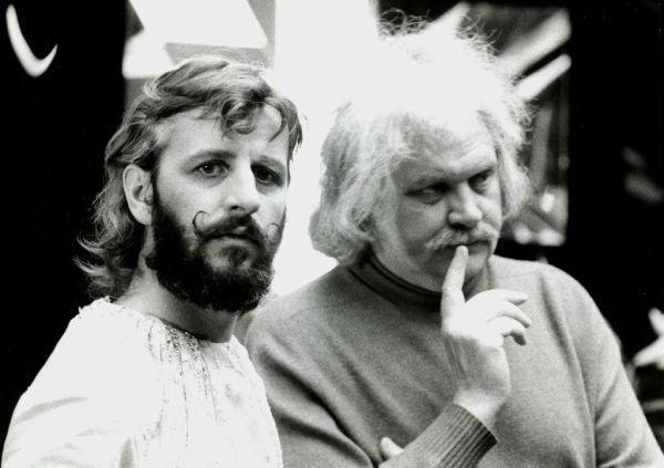 Beatle RINGO Starr & Director Ken RUSSELL (1975)