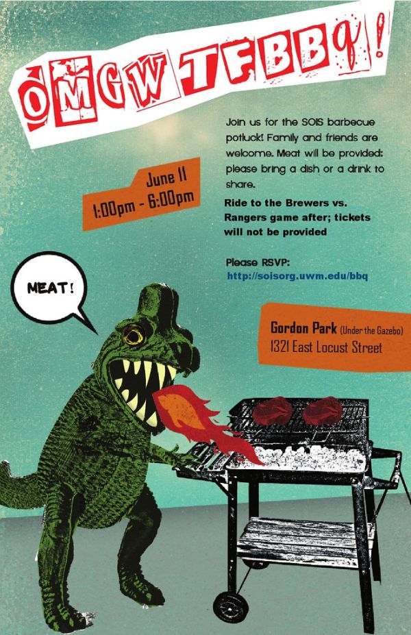 BBQ/Potluck Flyer for Spring 2010