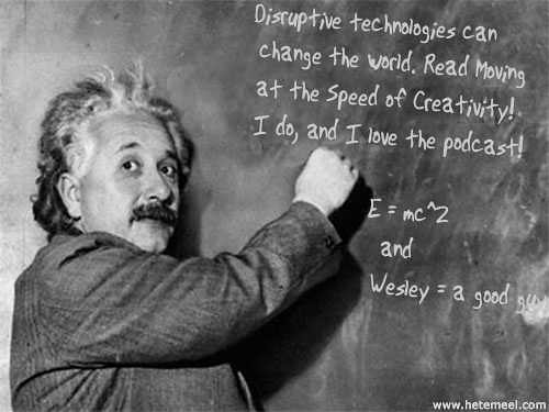 Einstein endorses my blog