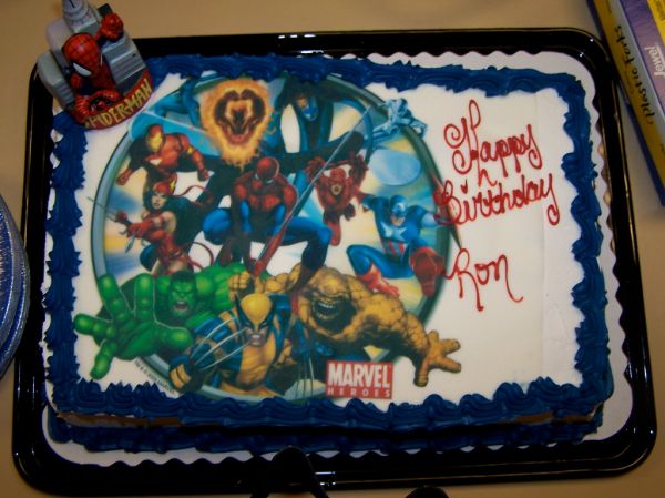 Ron's Birthday Cake