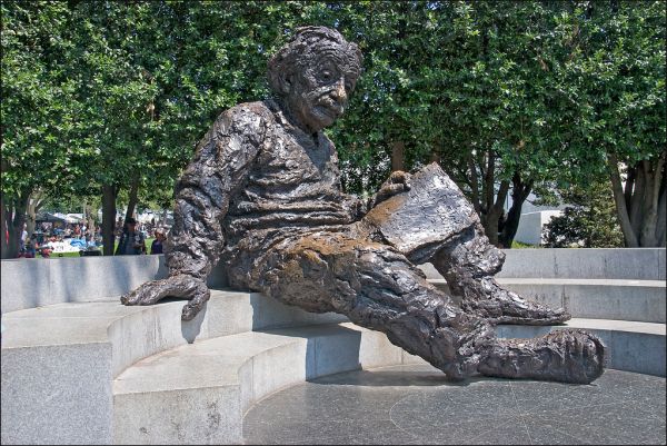 Albert Einstein -- National Academy of Sciences Constitution Avenvue NW Washington (DC) May 2012