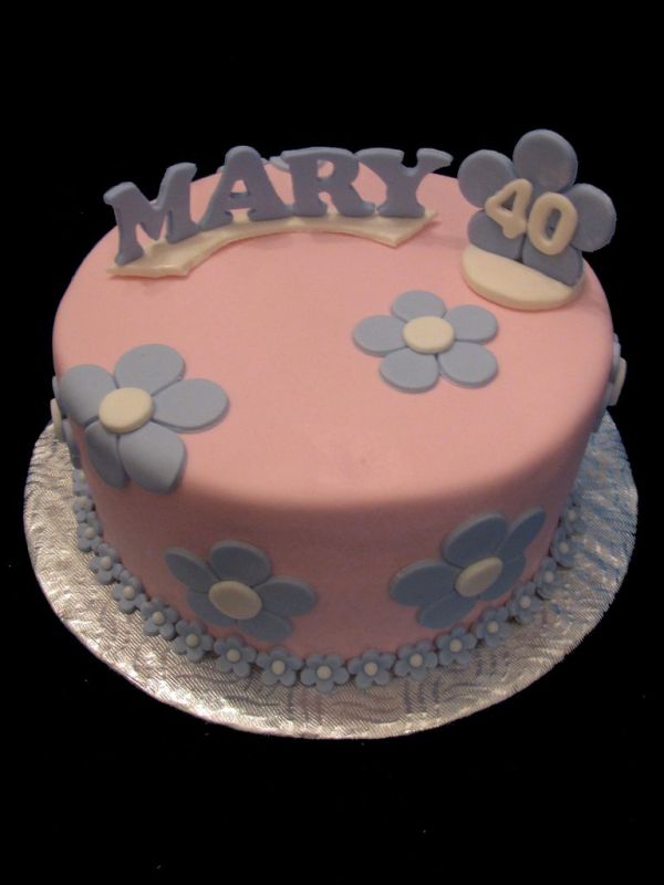40th Birthday Cake