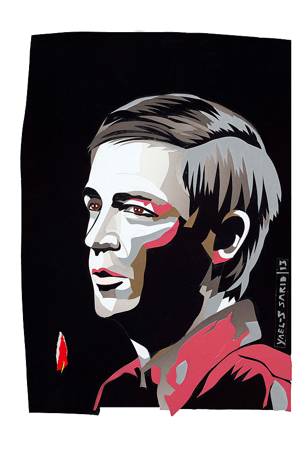 Arik Einstein Portrait by Yael Shahar Sarid