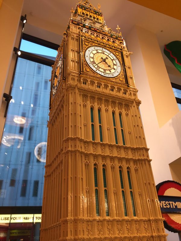 Lego Big Ben - Leicester Square London