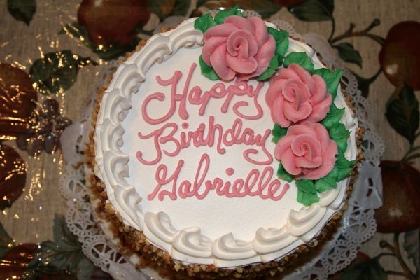 Gabrielle's Birthday Cake