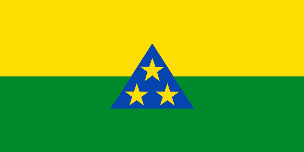 Flag of Pueblo Rico (Risaralda)
