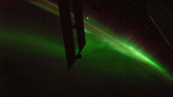 The aurora australis, also known as the 'southern lights'