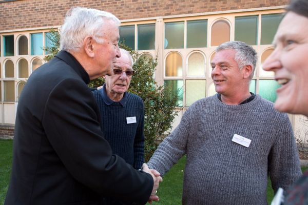 Cardinal Nichols launches Lenten Appeal on food poverty at Borehamwood Foodbank
