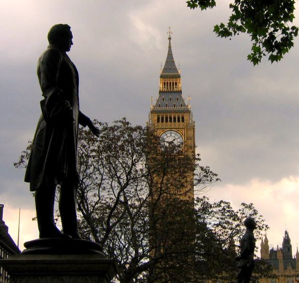 London on a Bank Holiday Monday in Late May