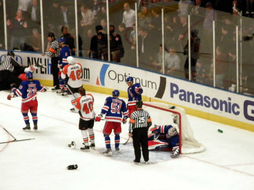 Rangers vs. Flyers: 03/25/08