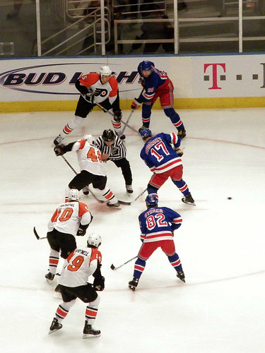 Rangers vs. Flyers: 03/25/08