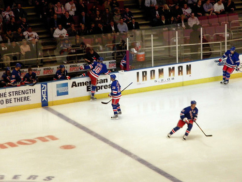 Rangers vs. Flyers: 03/25/08