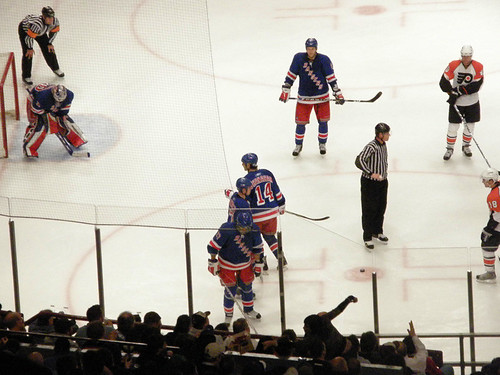 Rangers vs. Flyers: 03/25/08