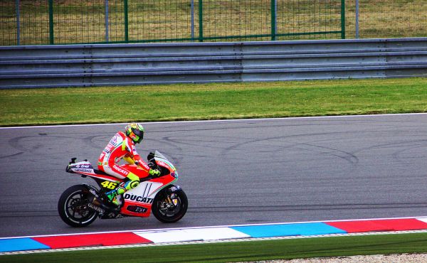 Valentino Rossi at Brno 2012