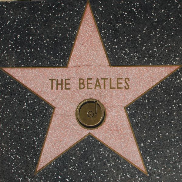 The Beatles' Walk of Fame Star