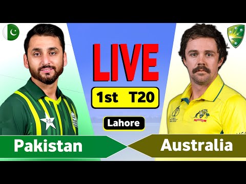 Pakistan vs Australia 1st T20 Live Match Today | PAK vs AUS Live Score &amp; Commentary