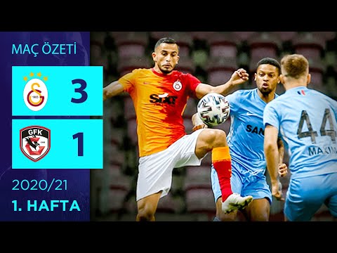 ÖZET: Galatasaray 3-1 Gaziantep FK | 1. Hafta - 2020/21
