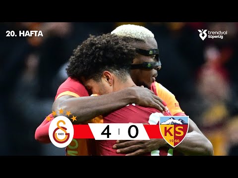 Galatasaray (4-0) Kayserispor - Highlights/Özet | Trendyol Süper Lig - 2025/26