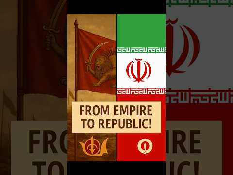Iran's Flag Evolution: 2500 Years in 60Seconds!