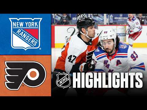 Rangers vs. Flyers | NHL Highlights | March 09, 2026