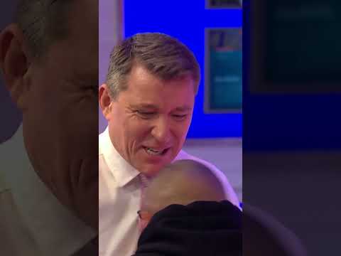 That's got to hurt! Ben Shephard gets punched by Chris Ubank | Good Morning Britain #funnyshorts