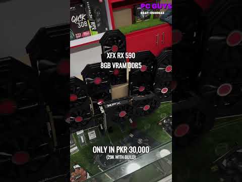 RX 590 BEST PRICE AVAILABLE AT PC GUYS. #Fyp #viral #GraphicsCard #gamingpc #gamingpcbuild #shorts
