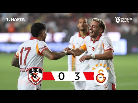 Gaziantep FK (0-3) Galatasaray - Highlights/Özet | Trendyol Süper Lig - 2025/26