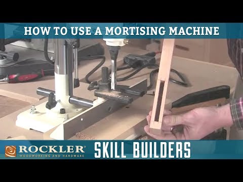 Cutting Mortises with a Mortising Machine | Rockler Skill Builders