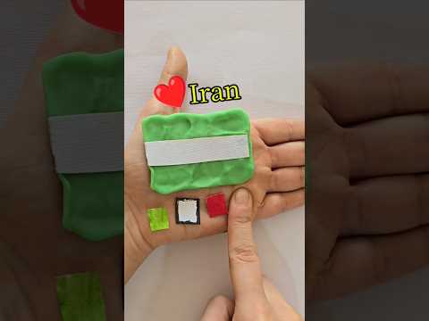 Making all asian flags💪🏻✨️😁 #iran #art #makeuptutorial #flag
