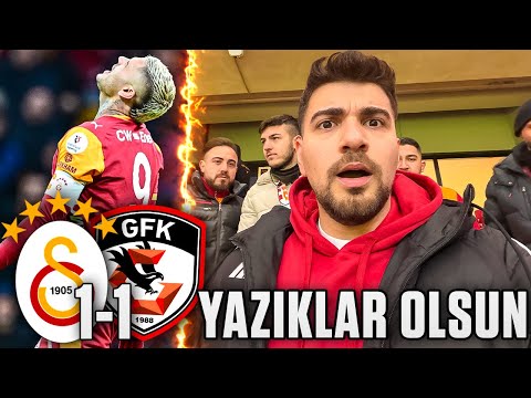 Galatasaray 1-1 Gaziantep FK Stad Vlog | 🤬 ÇOK SİNİRLENDİM