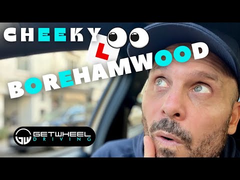 I drive a BOREHAMWOOD driving test route AND I MAKE A MISTAKE!