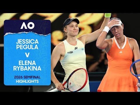 Jessica Pegula v Elena Rybakina Highlights | Australian Open 2026 Semifinal