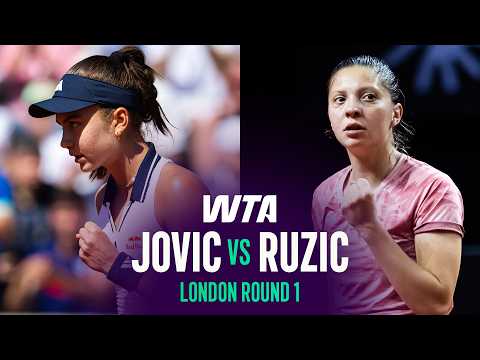 Iva Jovic vs. Antonia Ruzic | 2026 London Round 1 | WTA Match Highlights