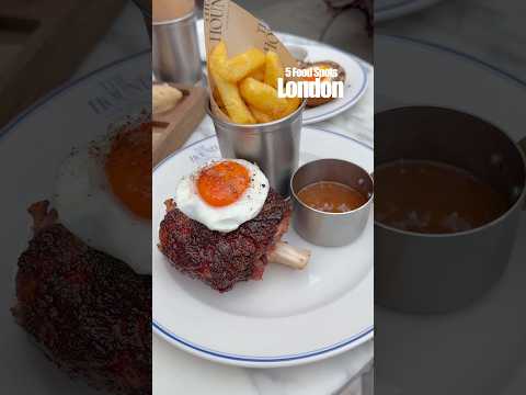 5 Food Spots London 🍽️ #londonfood #food #londonrestaurants #london