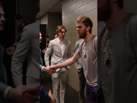 2025 NHL Draft Prospects Meet McDavid &amp; Draisaitl 👀