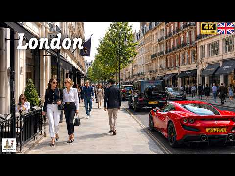 London's Richest Neighborhood Walking Tour 💰 Walking Amoung London's Multi Billionaires | True [4K]