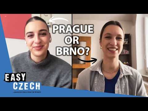 Prague vs. Brno - Which City Is Better? (part 1) | Easy Czech 53