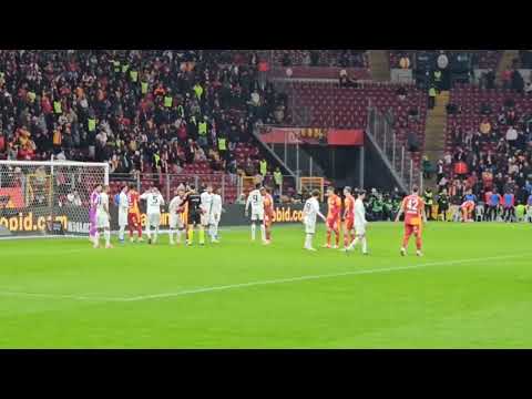 Barış Alper YILMAZ GOL Galatasaray 1-1 Gaziantep / Tribün Çekim