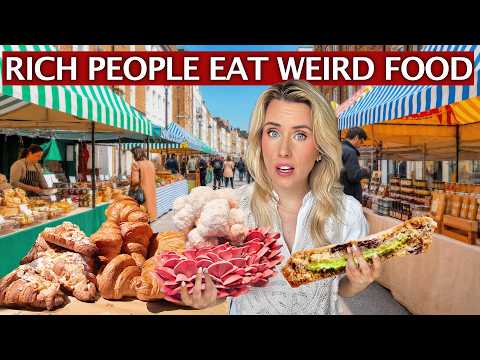 I Try London's RICHEST Food Market...