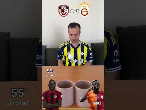 Gaziantep Fk vs Galatasaray!🔥#shorts 