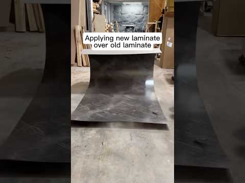 New laminate over old laminate? #FormicaLivingImpressions #DIY #FormicaGroup #build #countertop