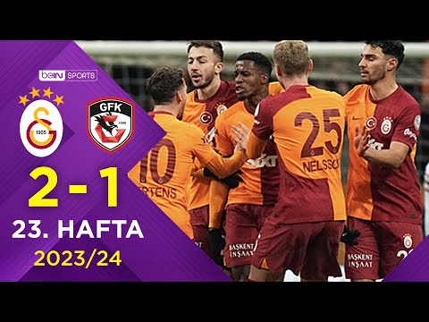 Galatasaray (2-1) Gaziantep FK | 23. Hafta - Trendyol Süper Lig 2023/2024