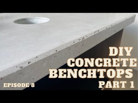 DIY Concrete Benchtops - Part One OWNER BUILDING AUSTRALIA