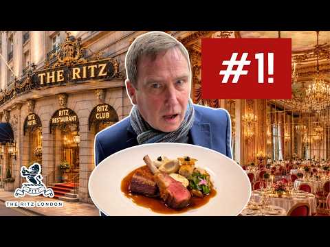 I Review The UK's BEST Restaurant! The Ritz! How Much!?